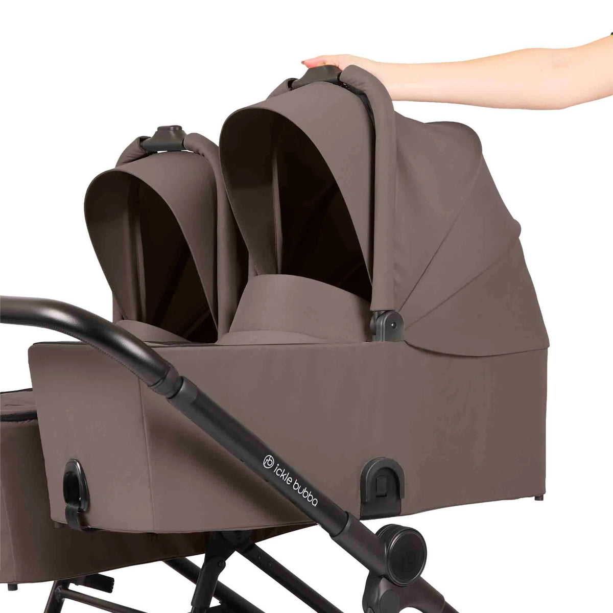 Ickle Bubba Altair Double Travel System Bundle – Mink