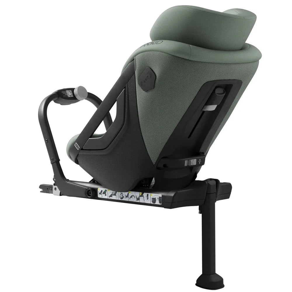 AxKid One 3 Extended Rear Facing Car Seat - Nordic Bloom Green
