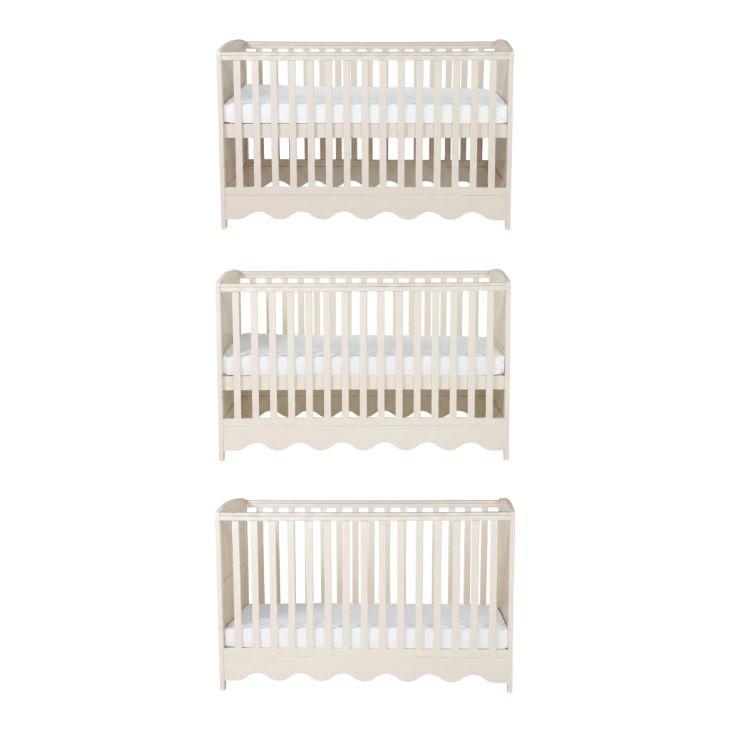 Bebe & Beyond Dancer 3 Piece Nursery Furniture Set - Cashmere