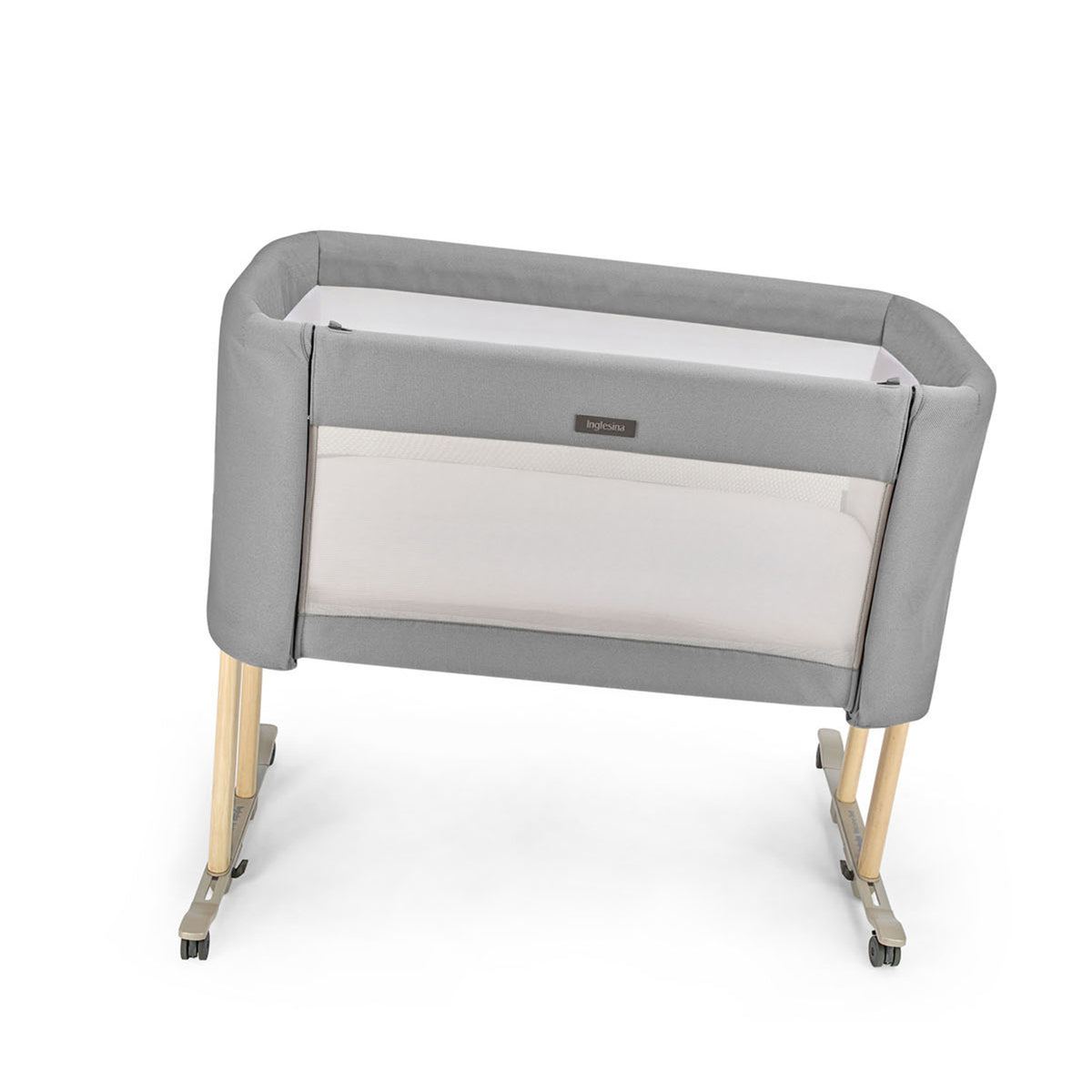 Inglesina Welcome Bed Bedside Crib - Baku Grey