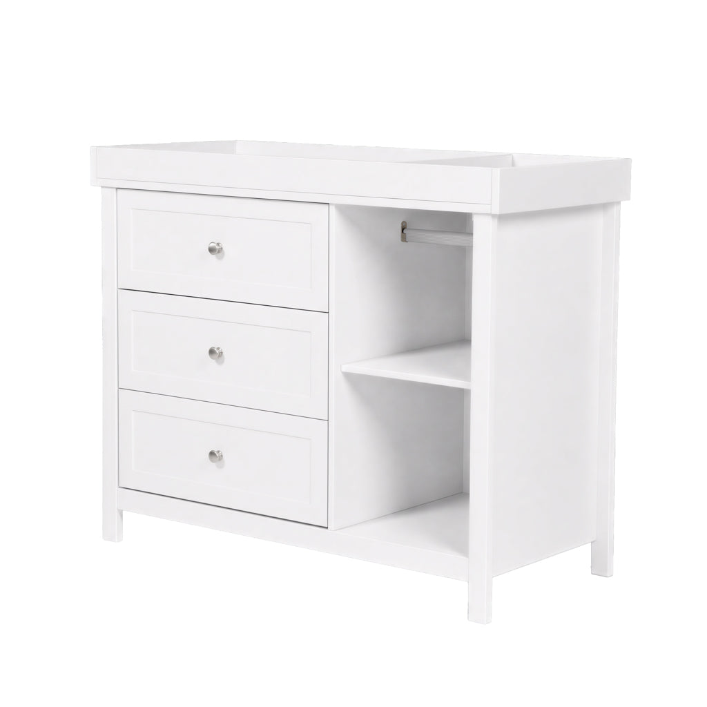 Bebe & Beyond Wanderer 2 Piece Nursery Furniture Set – White