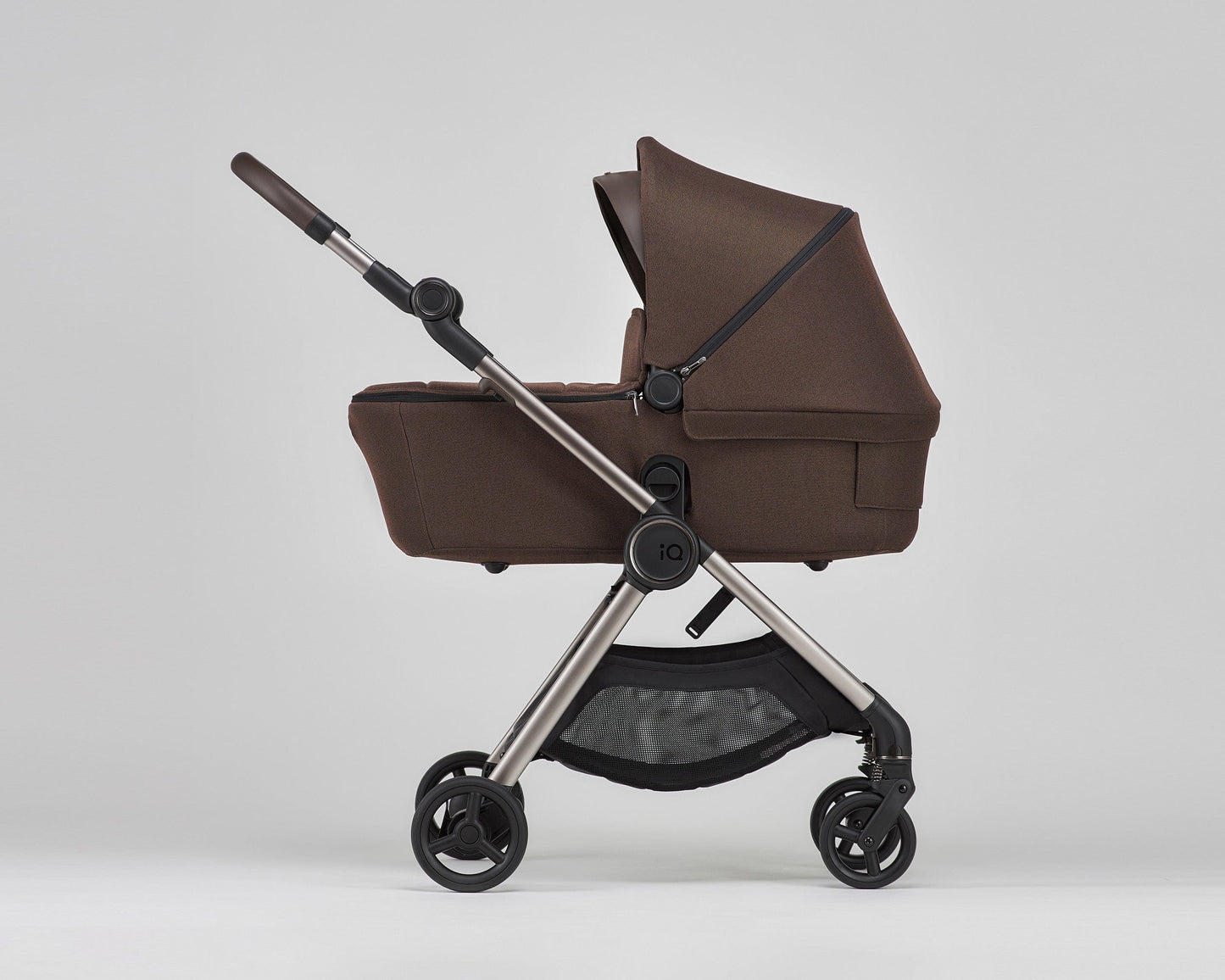 Ex Display Anex IQ Stroller 2 in 1 Travel System Plus Lightweight Buggy - Teddy Brown Anex