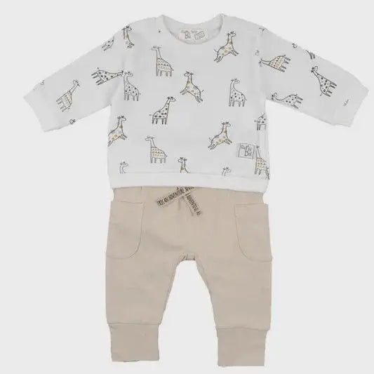 Baby Boys Giraffe 2 Piece Set General Baby Bol