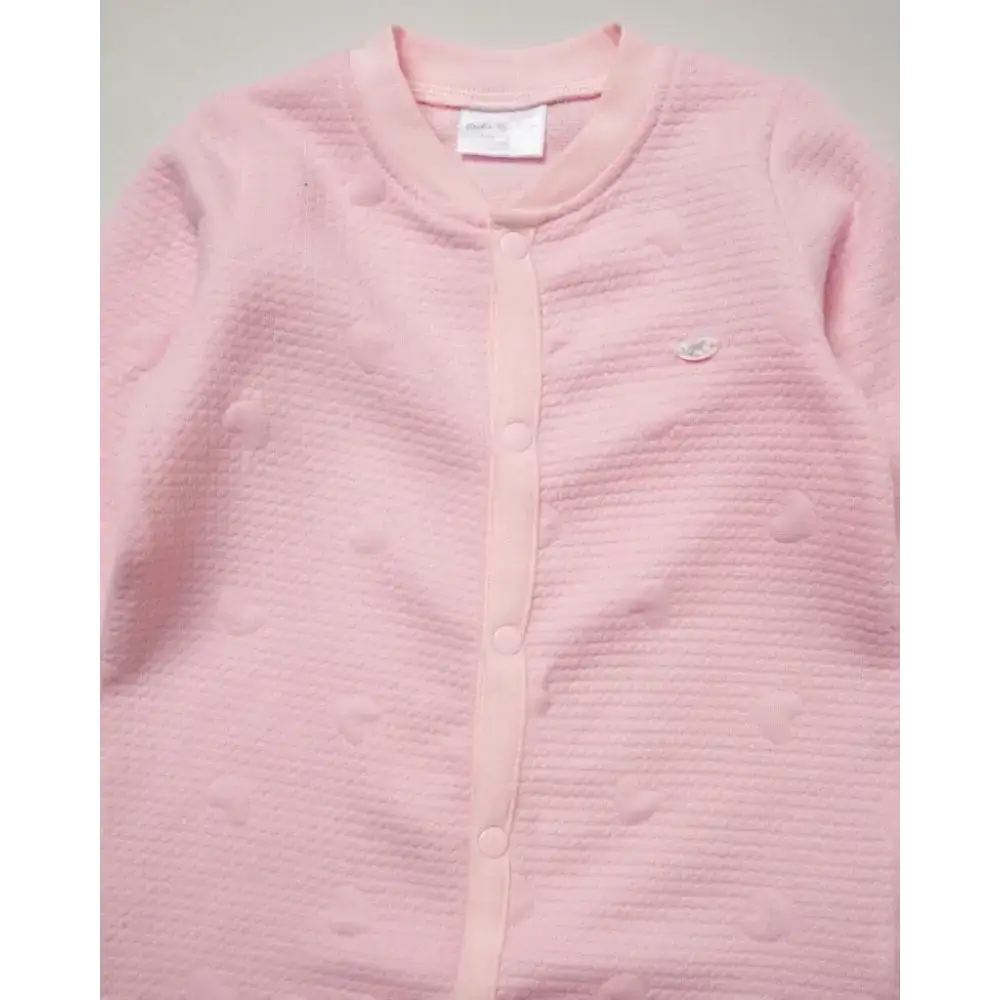 Baby Girls Heart Layette Set rock a bye baby