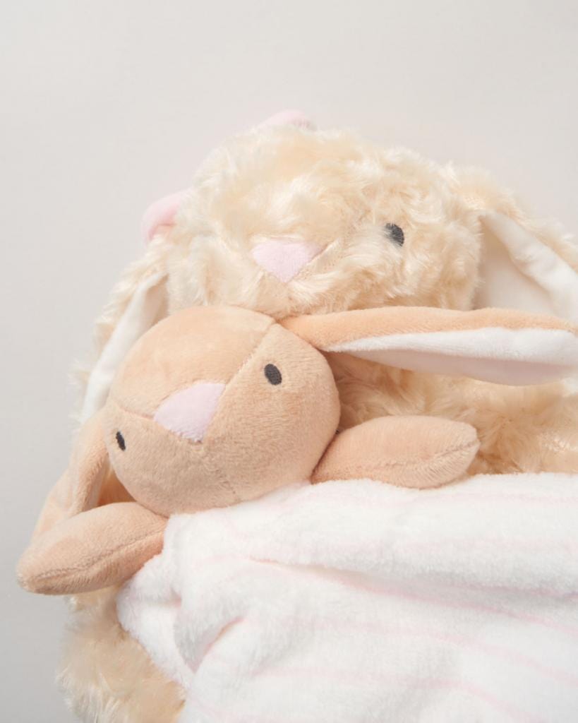 Baby Rabbit comforter and toy rabbit set Snuggle Tots
