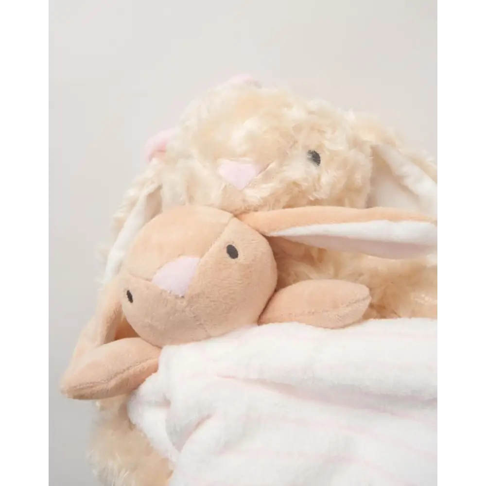 Baby Rabbit comforter and toy rabbit set Snuggle Tots