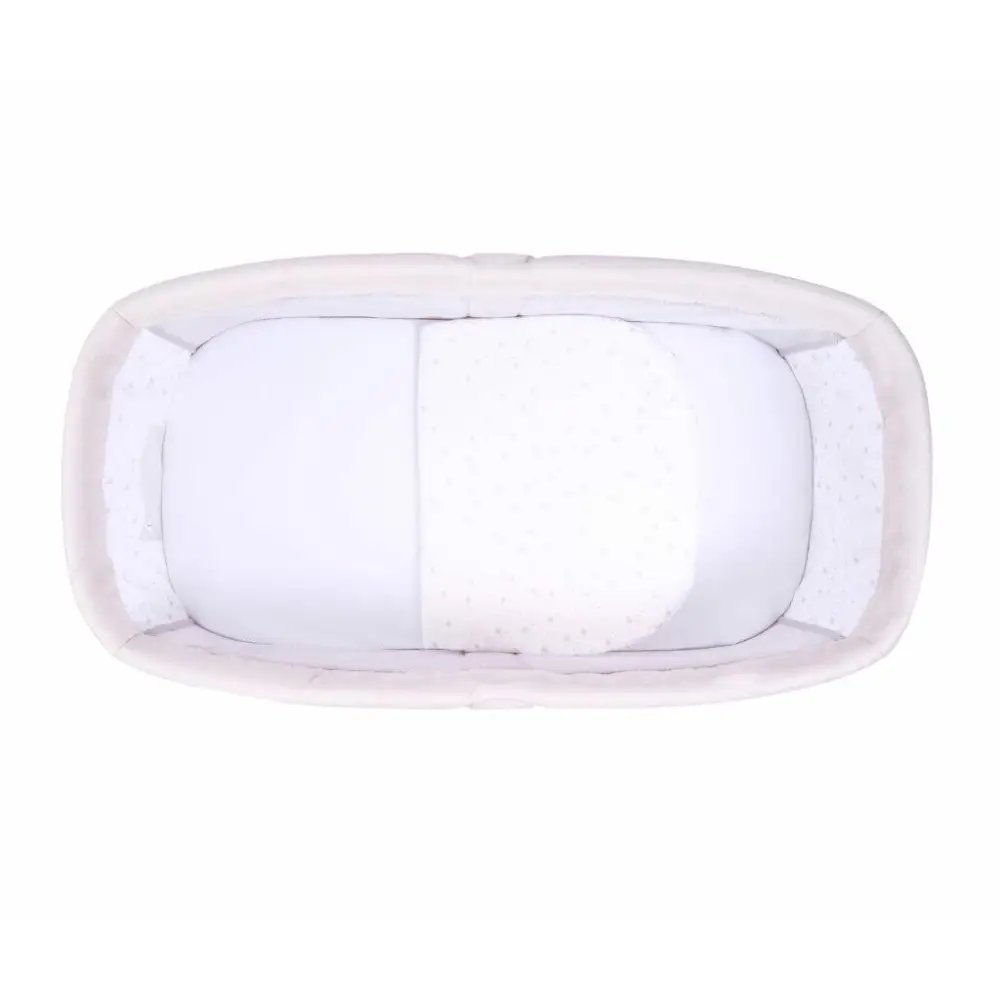 BabyMore Air Motion Gliding Crib - Cream Babymore