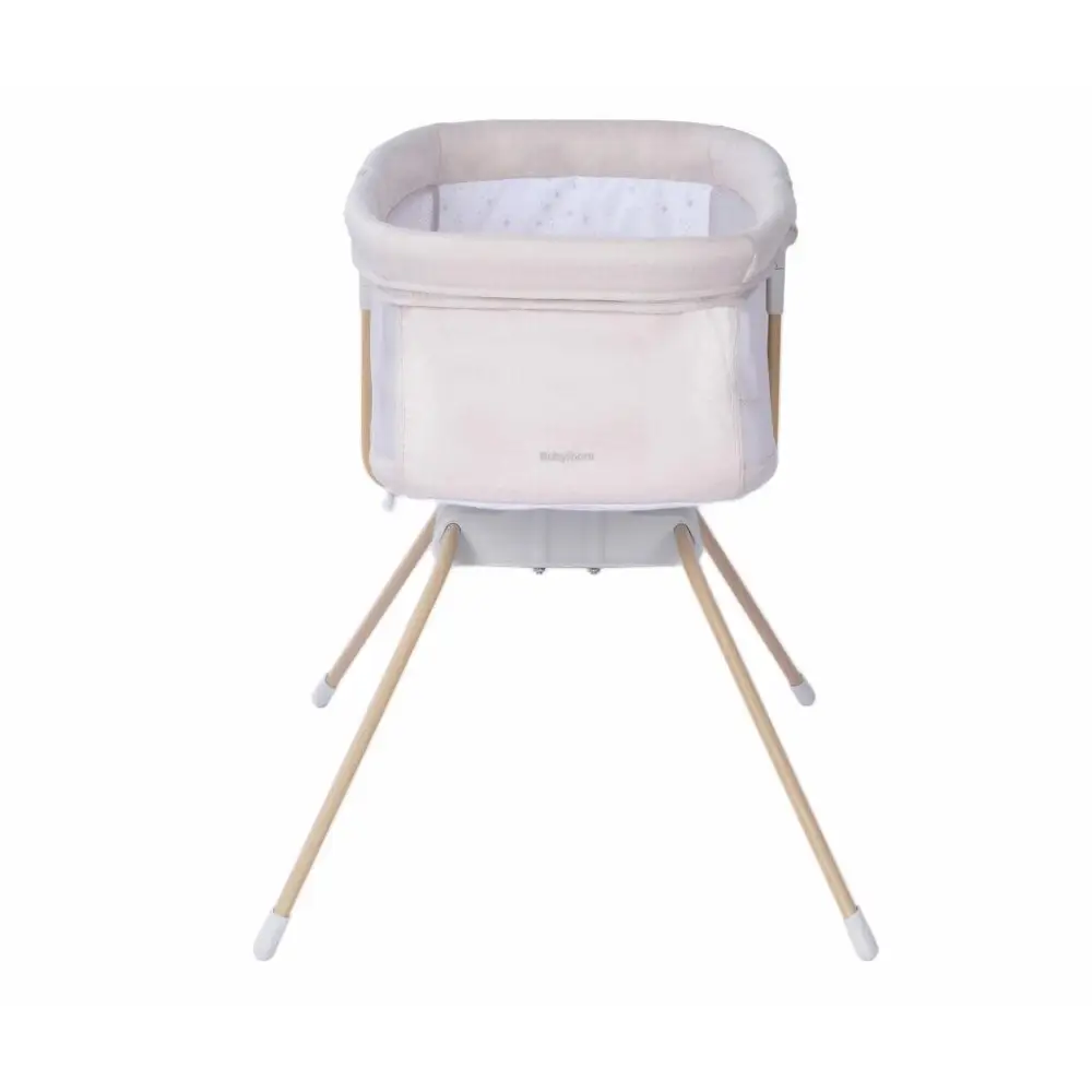BabyMore Air Motion Gliding Crib - Cream Babymore