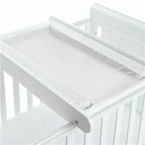 BabyMore Cot bed Top Changer with Towel Rail - White Babymore