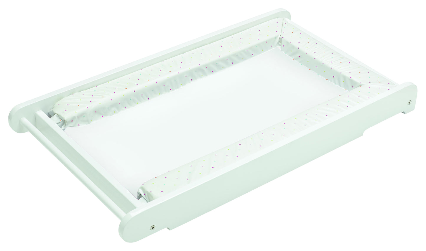 BabyMore Cot bed Top Changer with Towel Rail - White Babymore