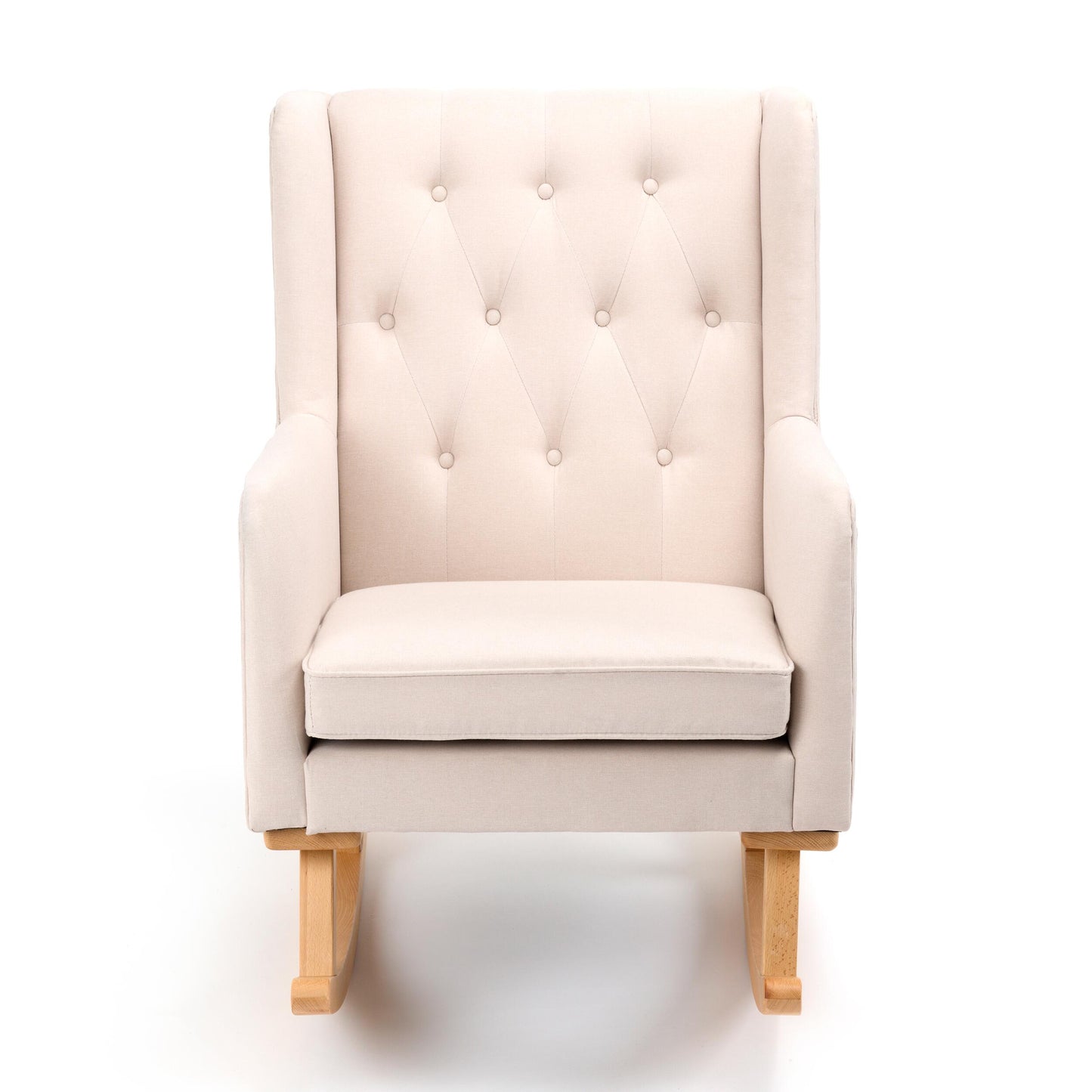 Babymore Lux Cream Nursery Chair Babymore