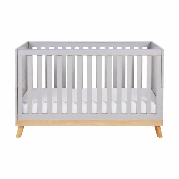 Babymore Mona Grey Cot Bed BabyMore