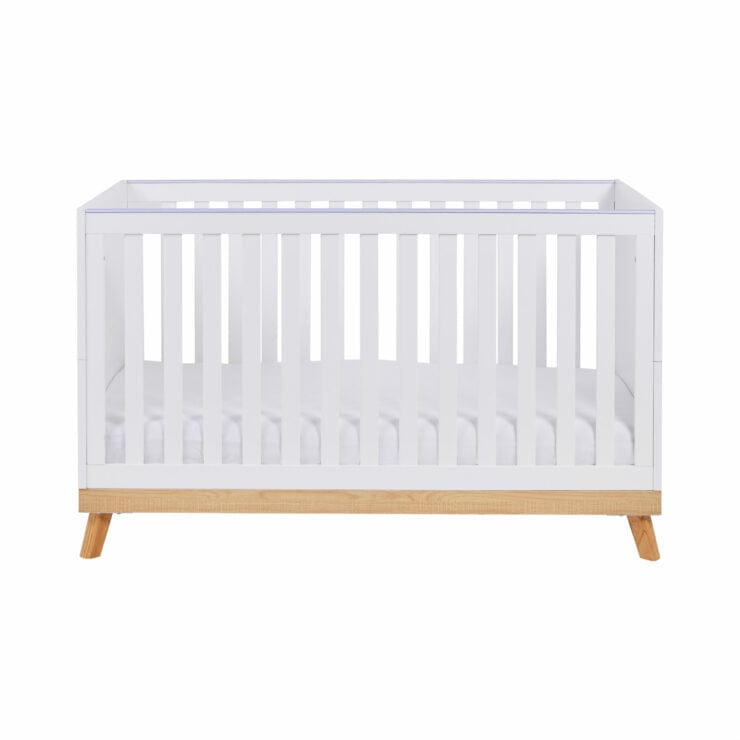 Babymore Mona White Cot Bed BabyMore