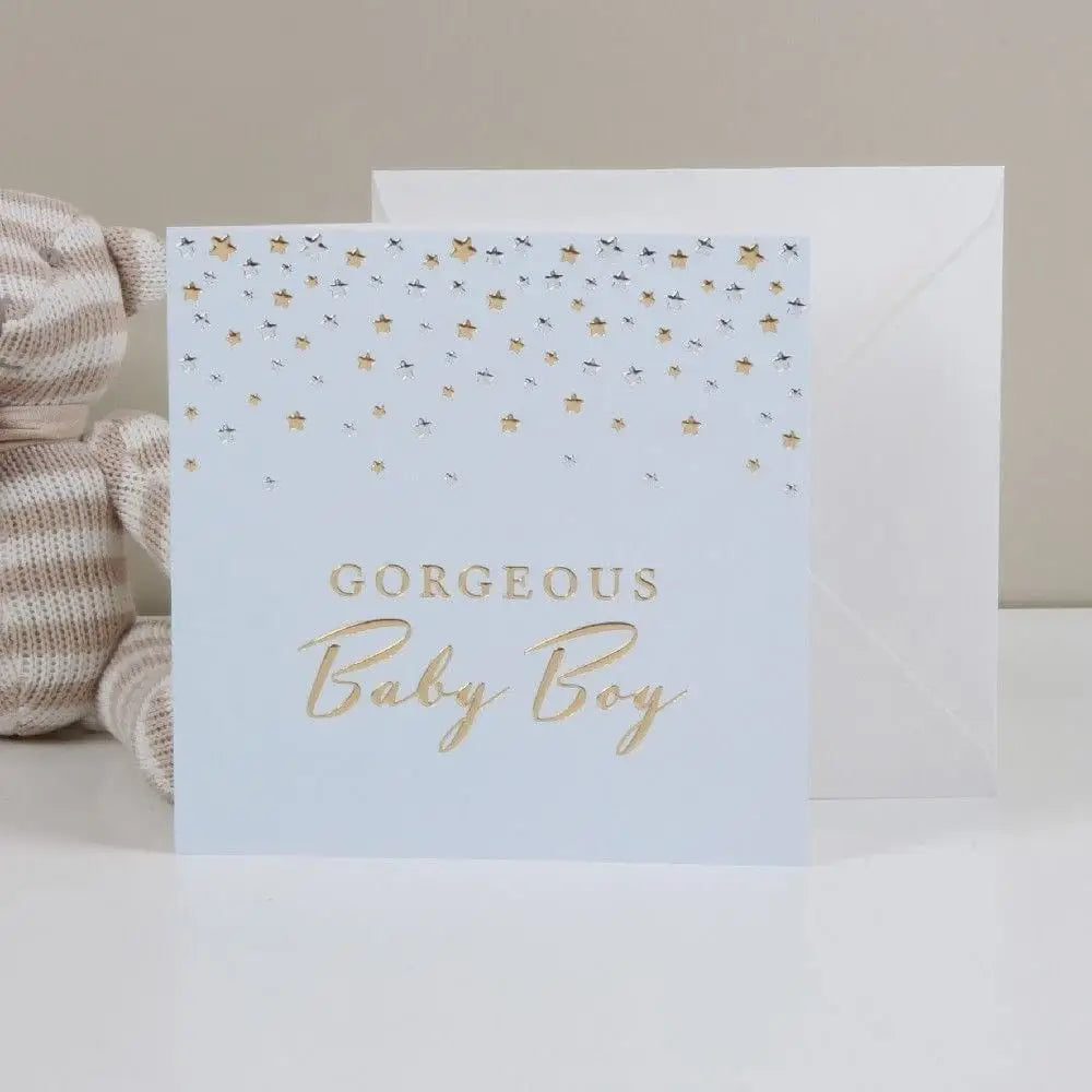Bambino Baby Card - Gorgeous Baby Boy Bambino's
