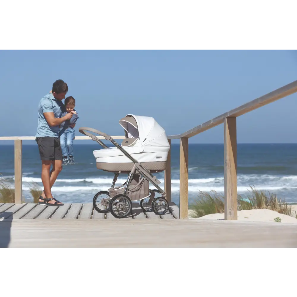 Bebecar Ip-Op Iced Mocha 3 in 1 Travel System - New 2025 Colour Bebecar