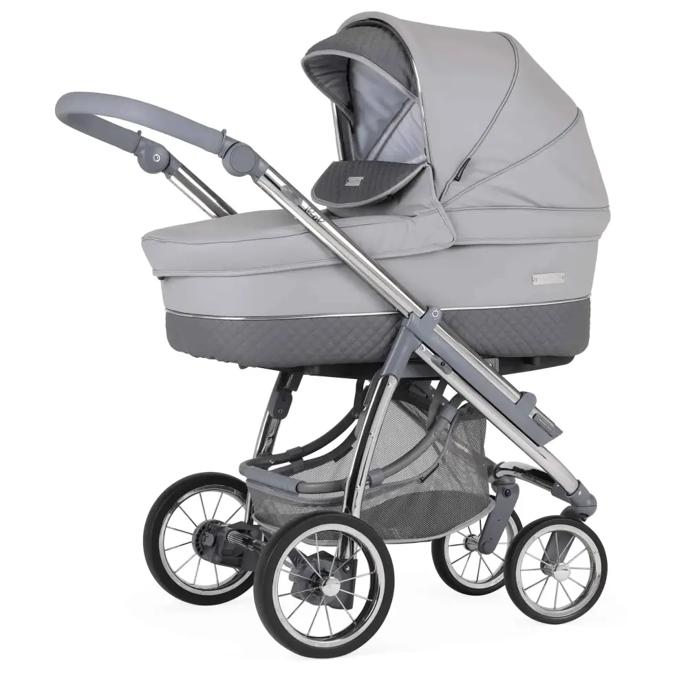 Bebecar Ip-Op Pewter 2 in 1 Travel System Bebecar