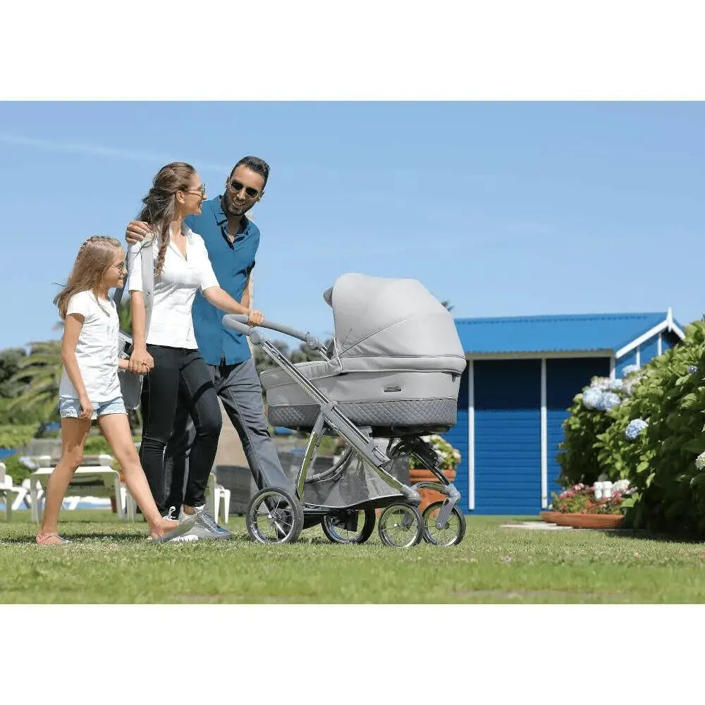 Bebecar Ip-Op Pewter 2 in 1 Travel System Bebecar