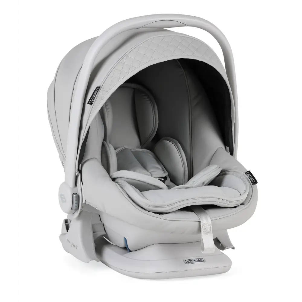 Bebecar Ip-Op Polished Pebble 3 in 1 Travel System Bebecar