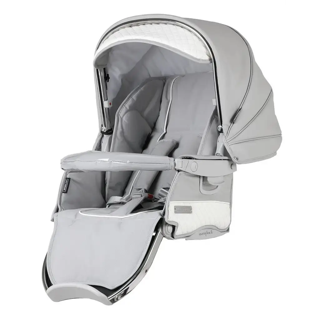 Bebecar Ip-Op Silver Grey 3 in 1 Travel System Bebecar