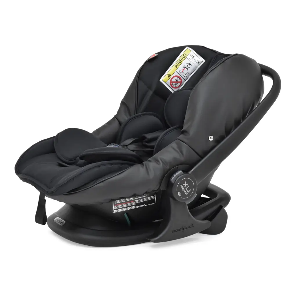 Bebecar Lie Flat Car Seat - Black Sparkle