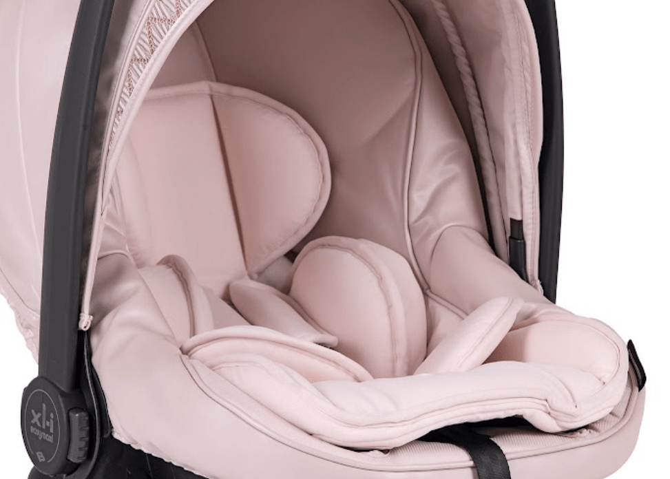 Bebecar Stylo Woven Pink 3 in 1 Travel System - New 2025 Prive Range Bebecar