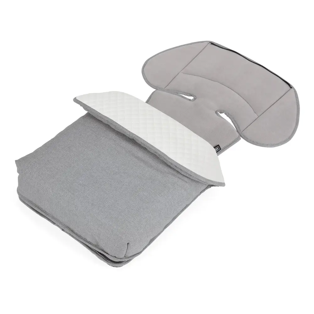 Bebecar Mini Pop Footmuff in Silver Grey Bebecar