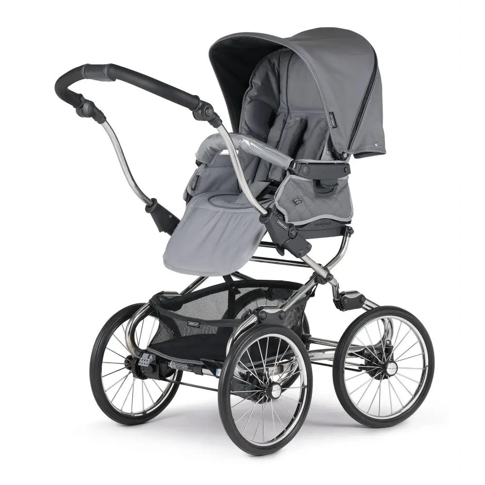 Bébécar Stormy Grey Stylo Class 3-in-1 Travel System Bebecar