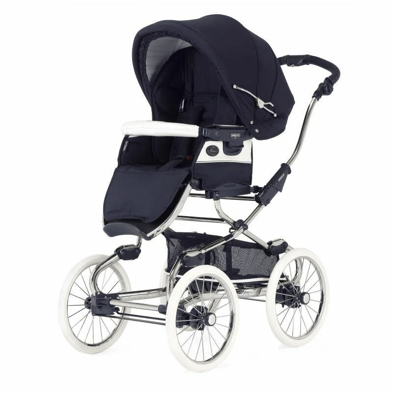 Bebecar Stylo Class Oxford Blue 3 in 1 Travel System Bebecar