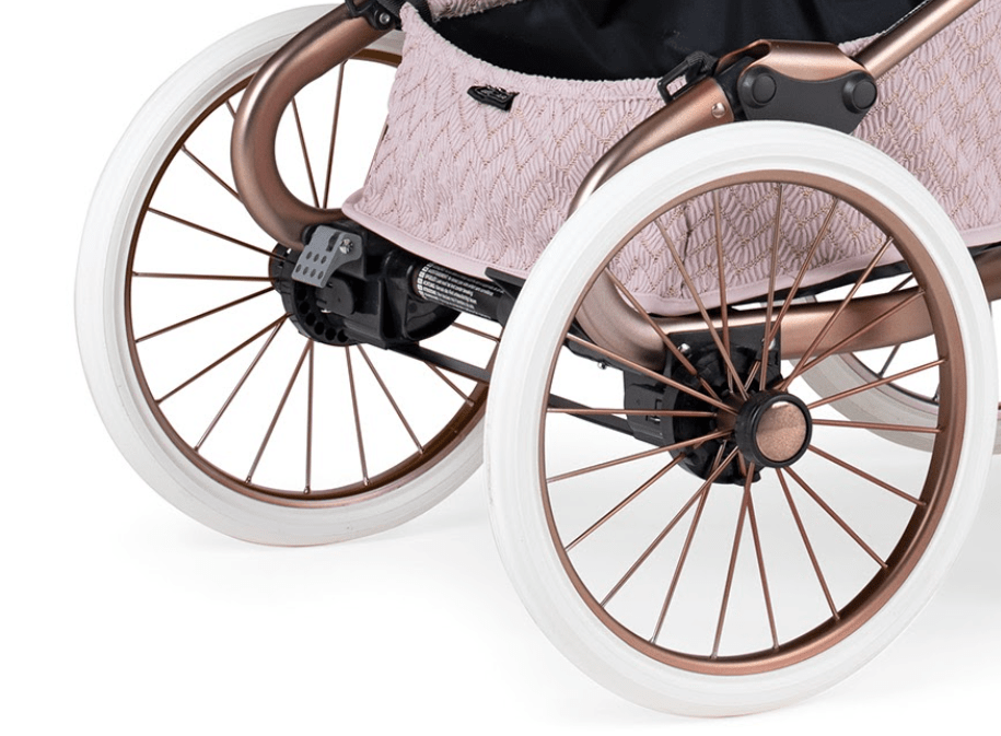 Bebecar Stylo Woven Pink 3 in 1 Travel System - New 2025 Prive Range Bebecar