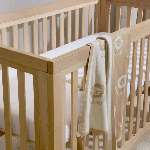 Clair De Lune Oak Cot Bed Clair De Lune