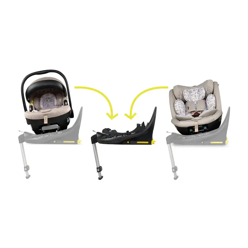 Cosatto Acorn i-Size Rotating Family Bundle - Whisper