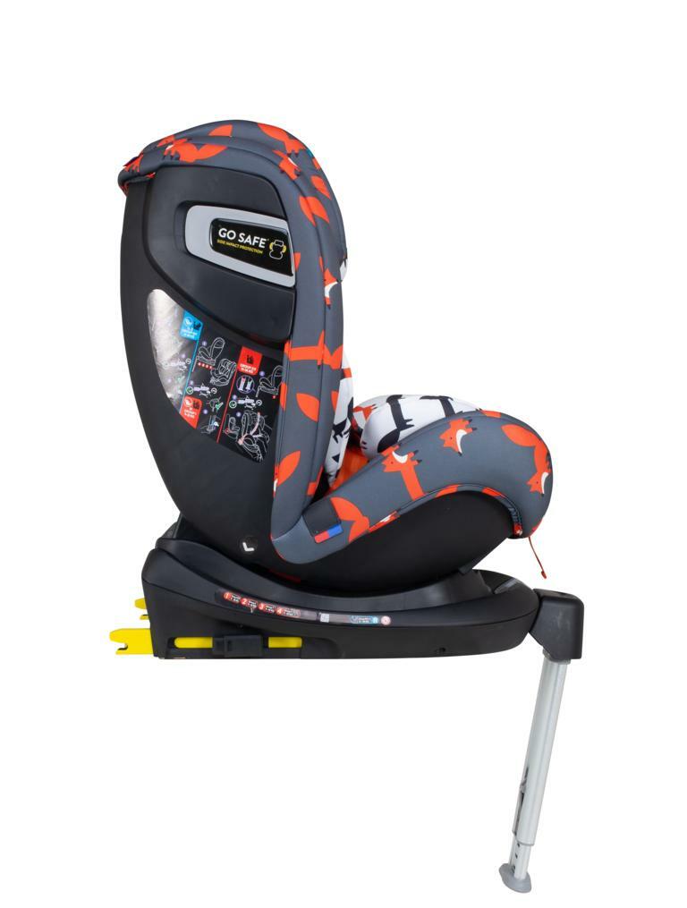 Cosatto All in All Rotate Group 0+123 Car Seat Charcoal Mister Fox Cosatto
