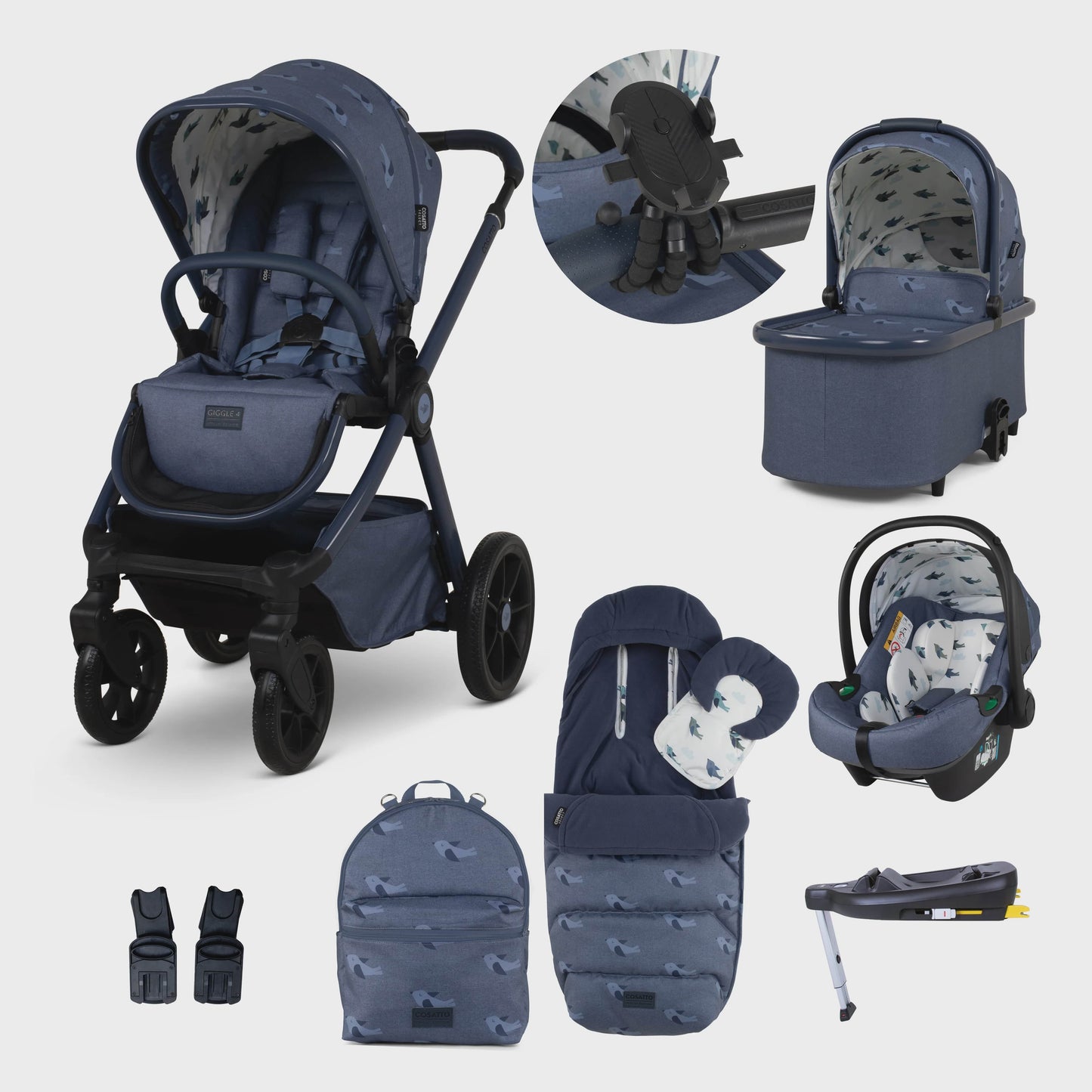 Cosatto Giggle 4 Special Edition Everything Bundle - Skylark Cosatto