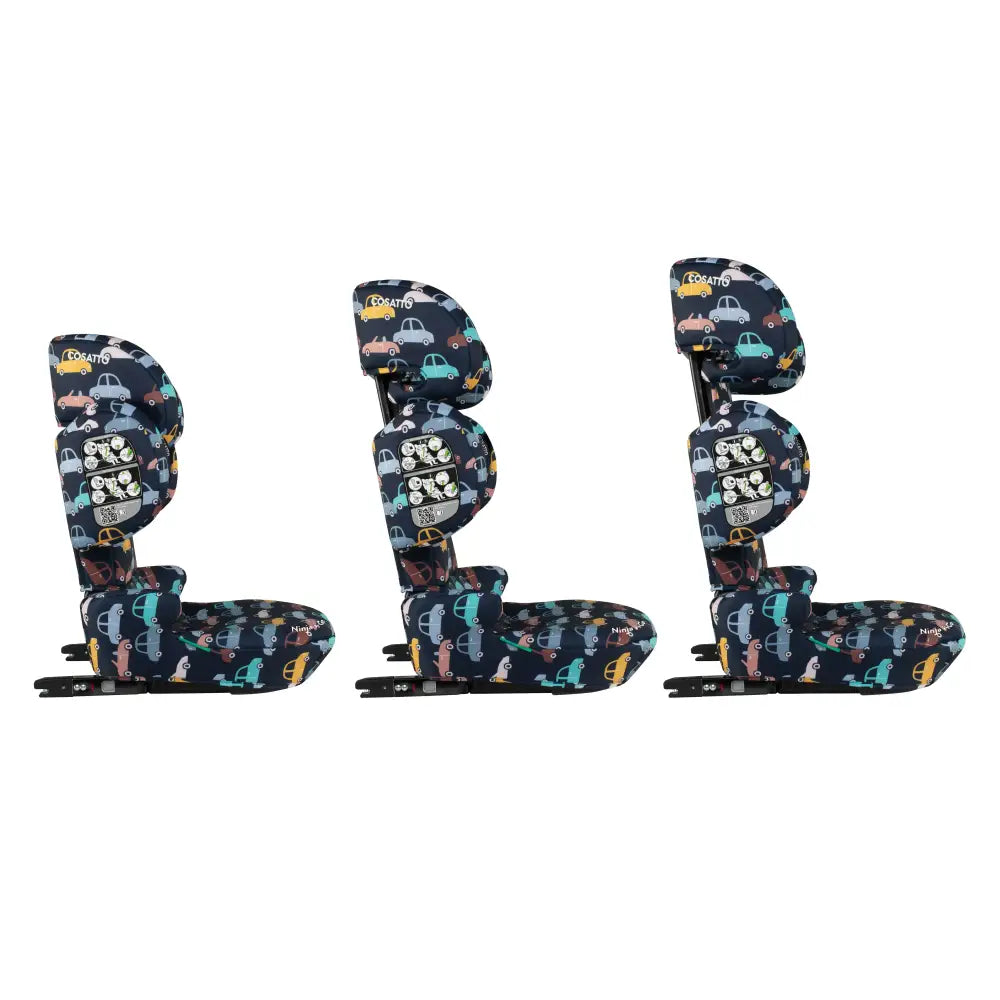Cosatto Ninja Go i-Sized Travel Car Seat - Beep Beep Cosatto