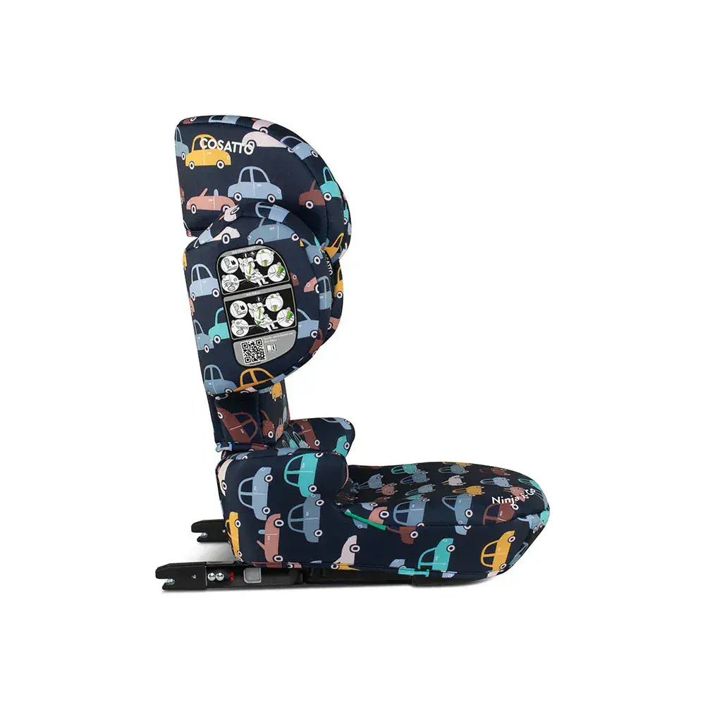Cosatto Ninja Go i-Sized Travel Car Seat - Beep Beep Cosatto