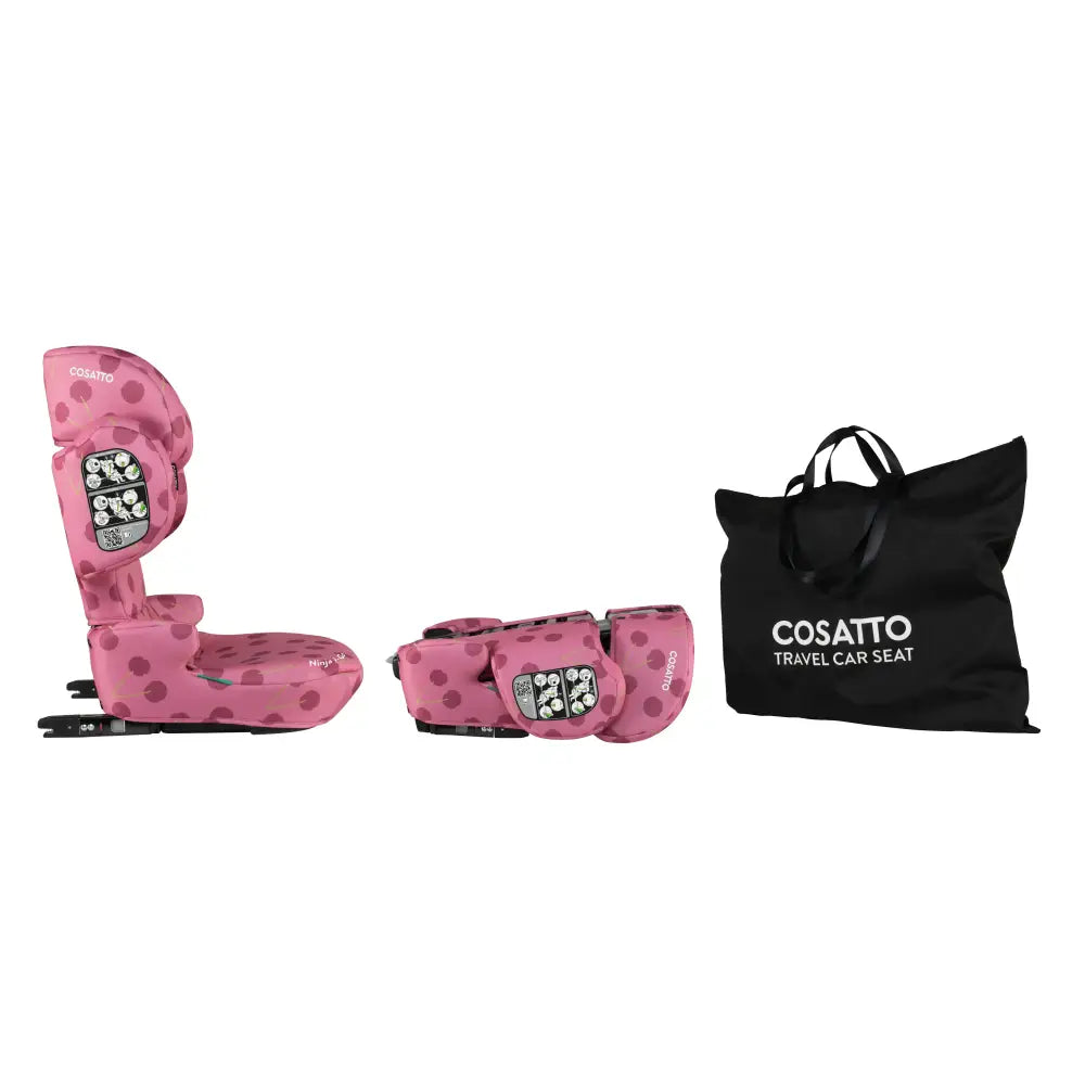 Cosatto Ninja Go i-Sized Travel Car Seat - Cherry Pie Cosatto