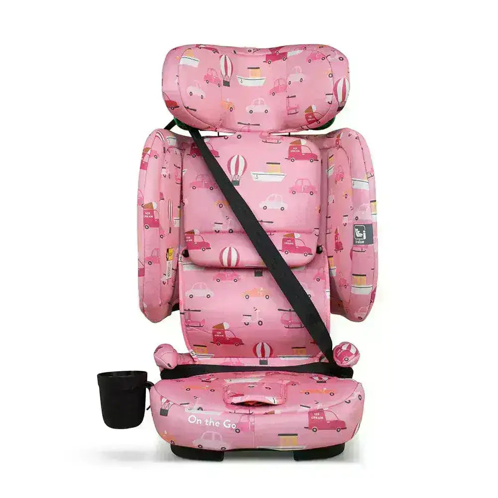 Cosatto Cosatto On The Go i-Size Travel Car Seat Itchy Feet Rosy