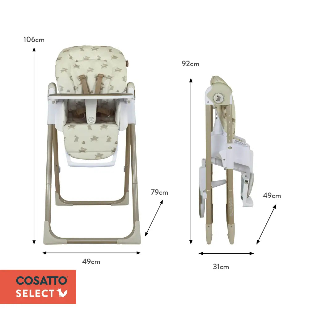 Cosatto Pip+ Highchair - Faraway Cosatto