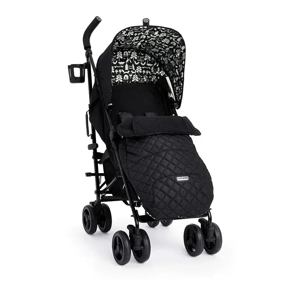 Cosatto Stroller Supa 3 Silhouette + Footmuff & Rain cover Cosatto