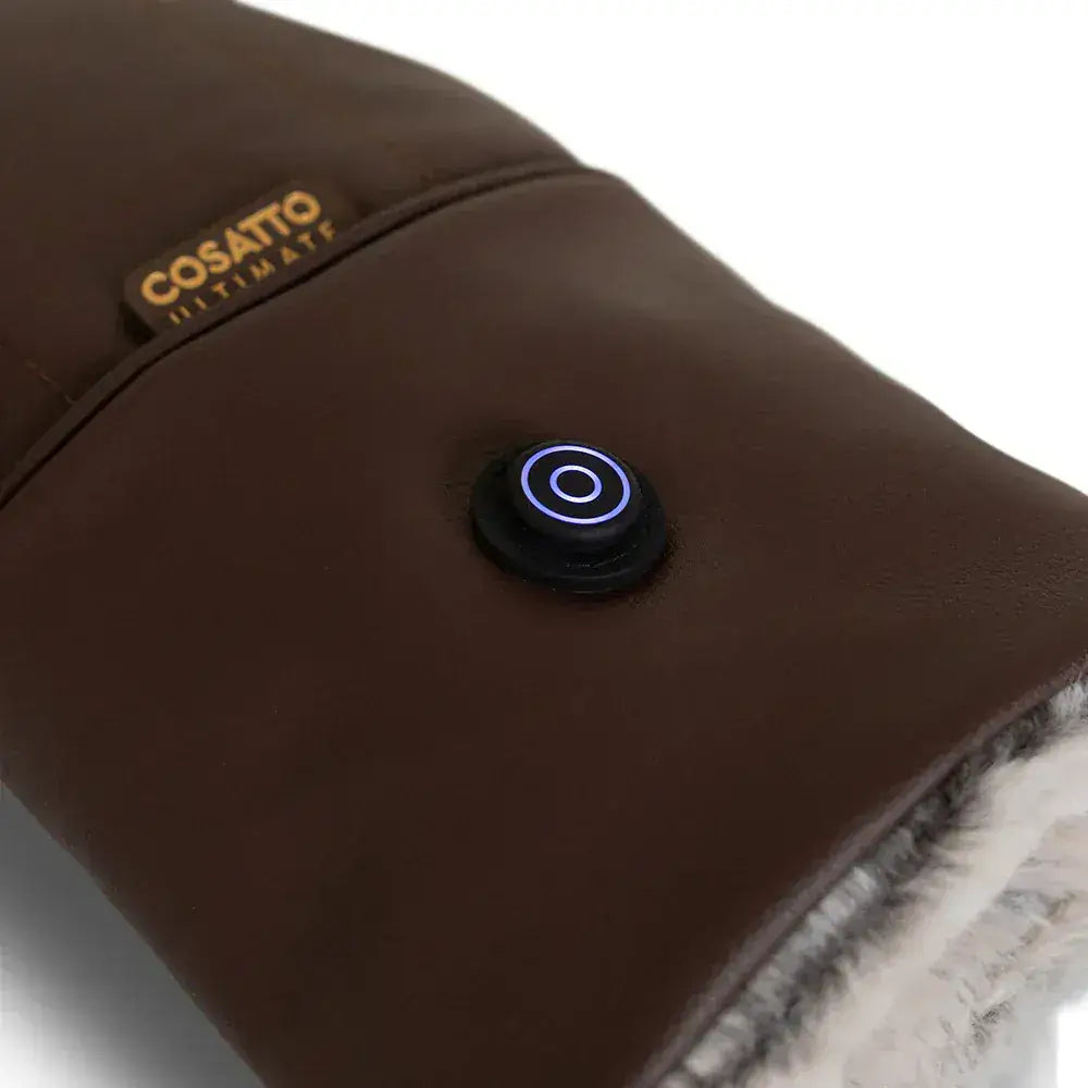 Cosatto Ultimate Heated Snuggle Mitts Brown Cosatto