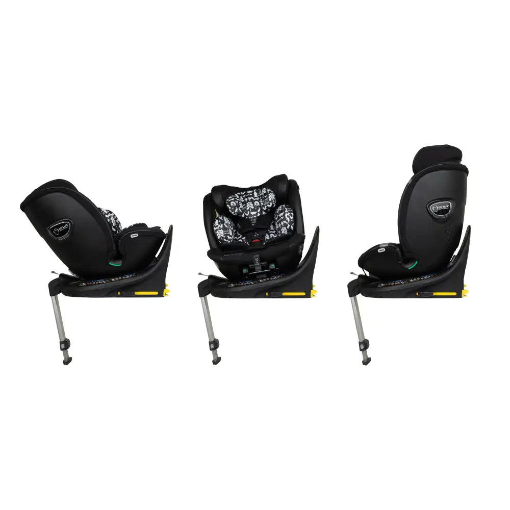 Cosatto Wow 3 All Stage Family Rotate & Recline 2 Base Travel System Bundle – Silhouette Cosatto