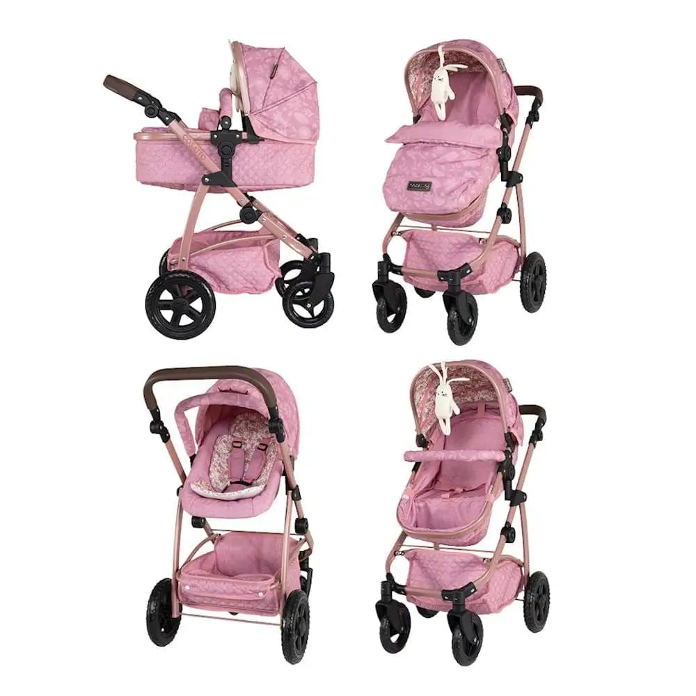 Cosatto Wow 3 in 1 Dolls Pram with Rain cover - Camille Cosatto