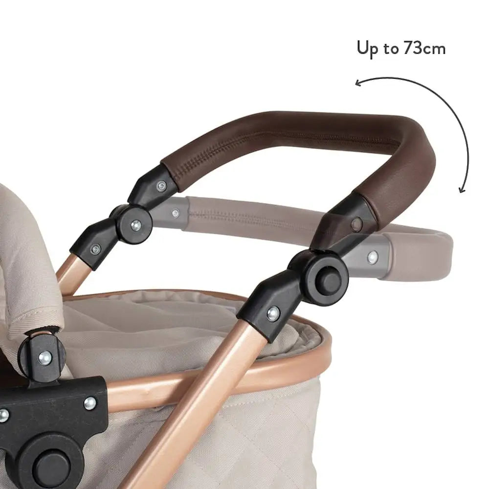 Cosatto Wow 3 in 1 Dolls Pram with Rain cover - Whisper Cosatto
