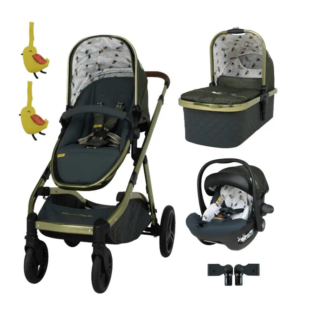 Cosatto Wow XL 3 in 1 Travel System i-Size Car Seat Bundle - Bureau Cosatto