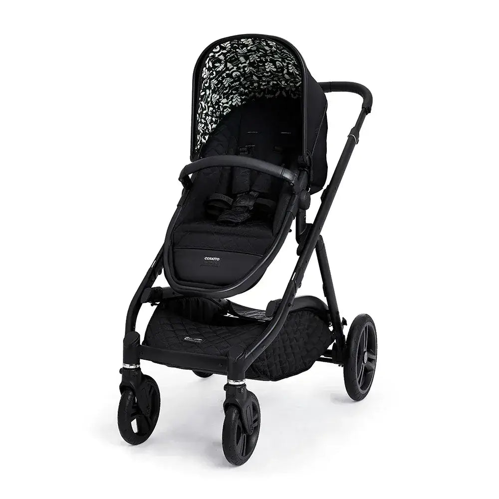 Cosatto Wow XL 3 in 1 Travel System i-Size Car Seat Bundle - Silhouette Cosatto