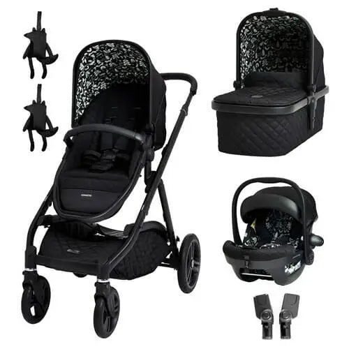 Cosatto Wow XL 3 in 1 Travel System i-Size Car Seat Bundle - Silhouette Cosatto