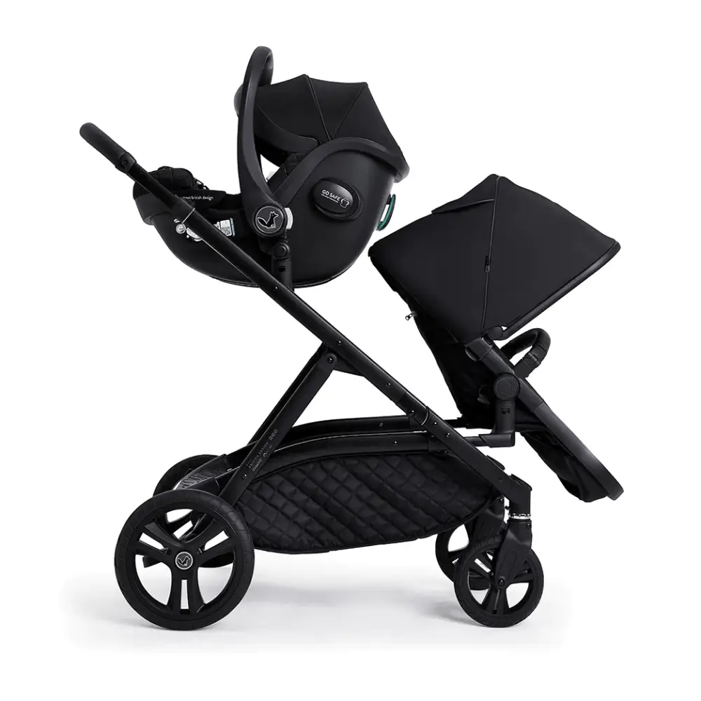 Cosatto Wow XL 3 in 1 Travel System i-Size Car Seat Bundle - Silhouette Cosatto