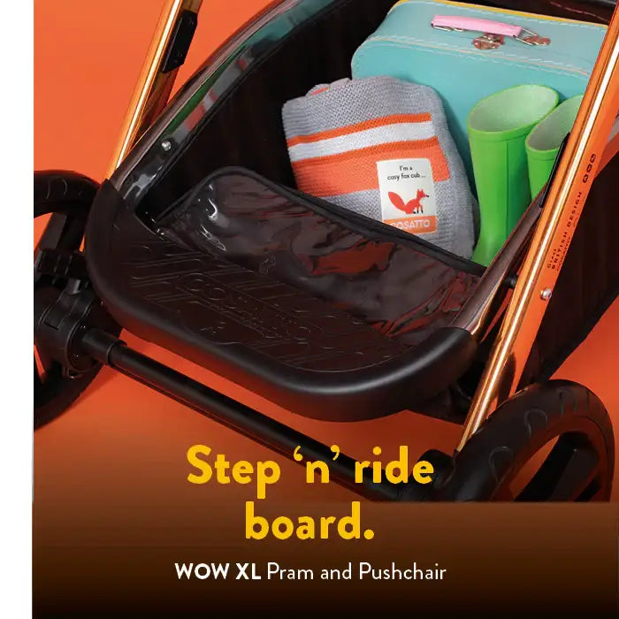 Cosatto Wow XL Bureau Pram & Pushchair