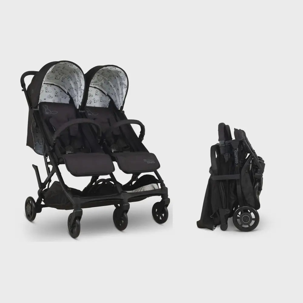 Cosatto Yo! Double Stroller - Foxed Cosatto