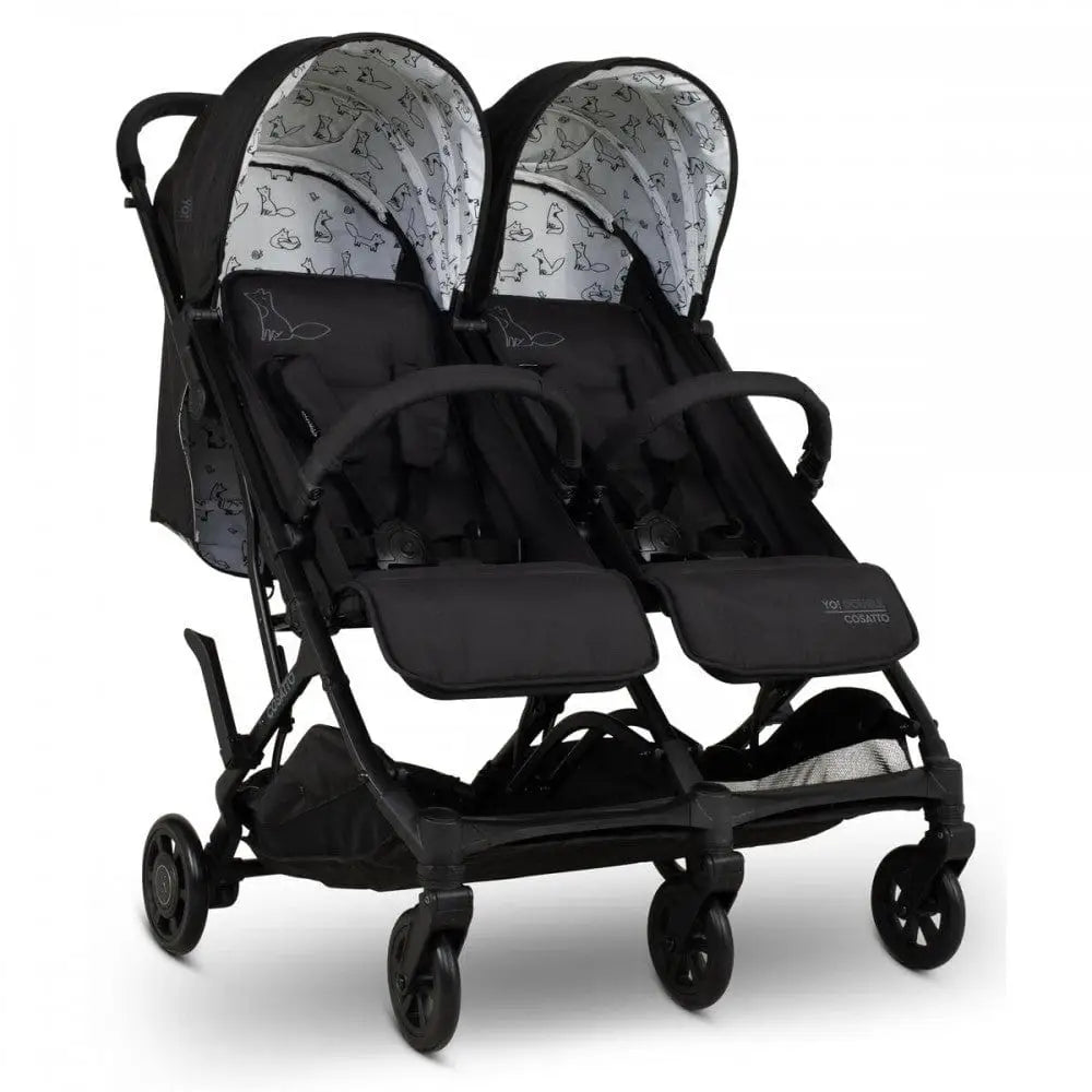 Cosatto Yo! Double Stroller - Foxed Cosatto